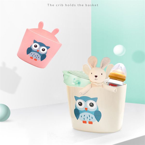 

cartoon crib storage bag children's bed diaper bag college bedroom hanging basket rack