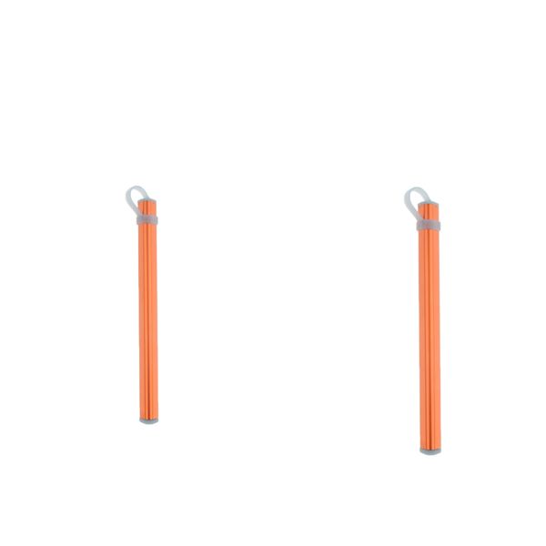 

2pcs storage tube pipe case carrier box for outdoor chopsticks carry