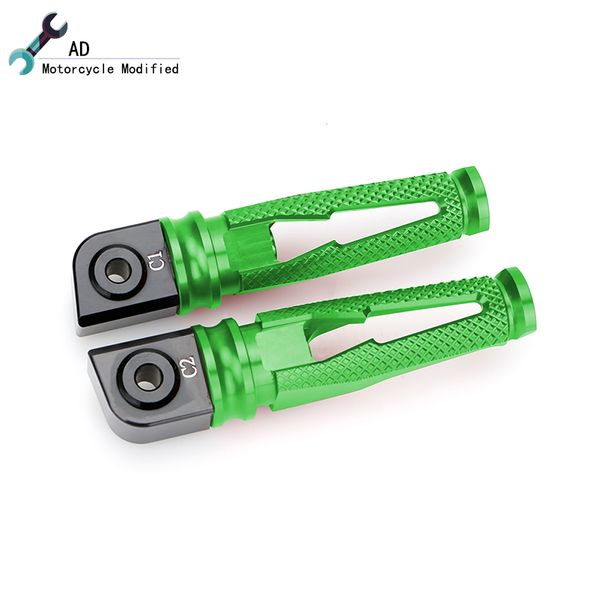 

for er6n er6f versys650 rear foot pegs pedal motorcycle passenger footrest accessories foot er 6n 6f versys 650 moto