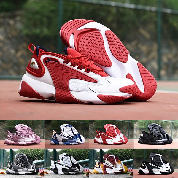 

Designer M2K Tekno Zoom 2K Running Shoes ZM 2000 Mens Womens Red White Black Sail Navy Trainers Male Sports Sneakers Casual Size 36-45