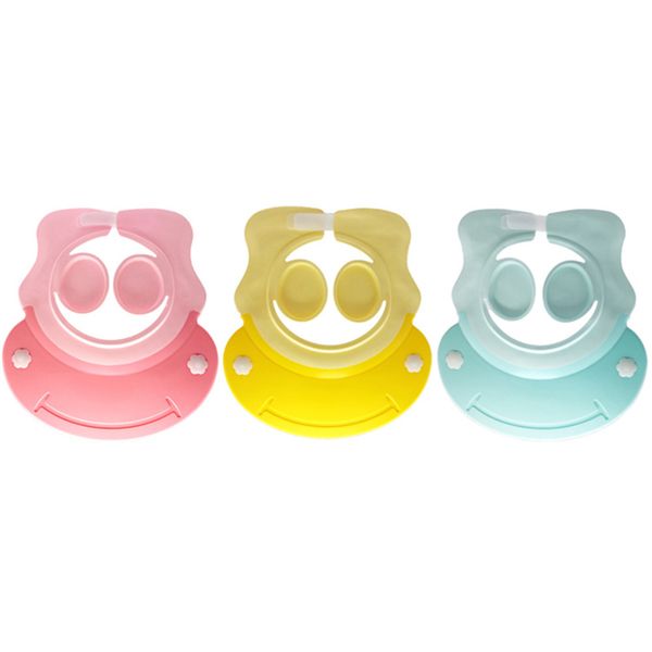 

baby adjustable shampoo cap hat waterproof ear protector hat toddler kids silicone bath shower cap baby shampoo cap artifact