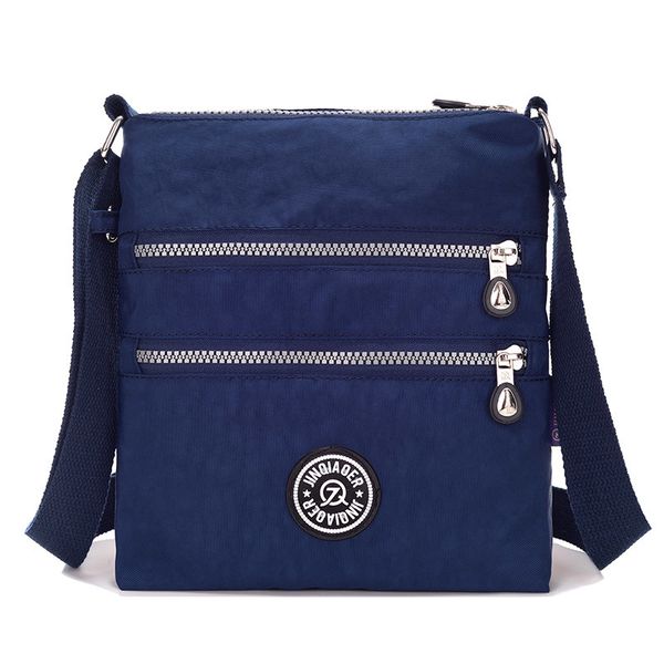 

маленькая нейлоновой сумка женщина водонепроницаемого crossbody сумка двухслойных ранцы плечо сумка для iphone болс