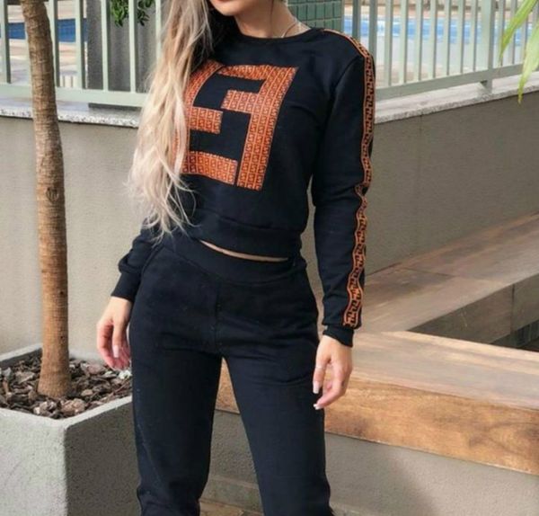 

womens hooded suit two-piece active sports leisure and comfortable suit college wind high end for wholesale spring autumn, Gray