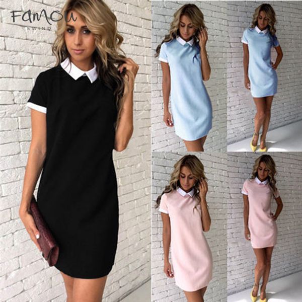 

summer designer clothes lady women bandage long sleeve mini dress casual shirt dress women clothing drop shipping, Black;gray