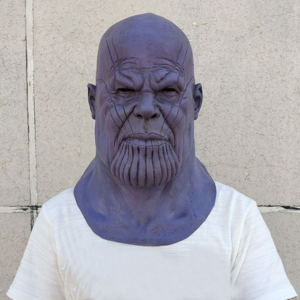 

deluxe thanos mask infinity gauntlet infinity war gloves helmet cosplay thanos masks halloween party collection props