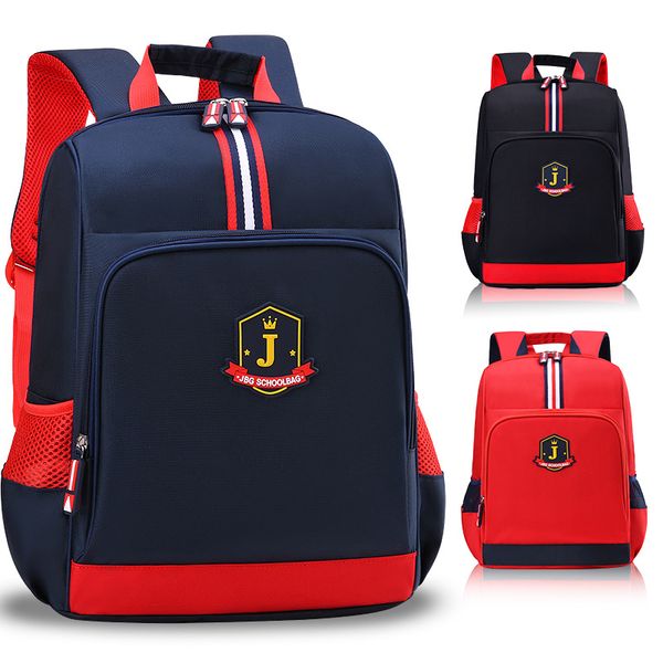 

backpack for primary school students children schoolbags breathable travel shoulder backpack kids luggage bag solid rucksack