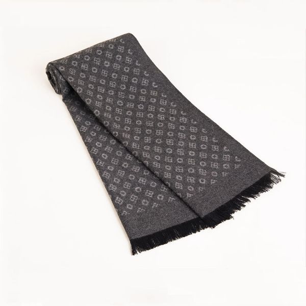 

2019 design men scarf foulard cashmere scarves winter warm neckerchief scarfs shawls wraps male bufandas hombre, Blue;gray