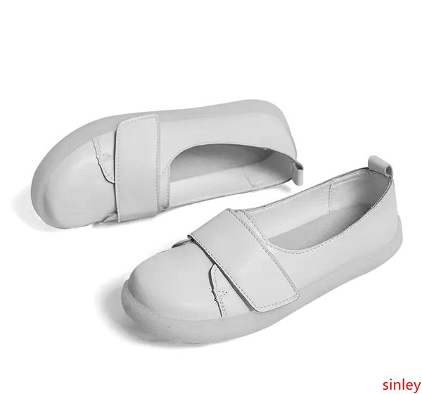 

women casual shoes white leather flats womens classica trainers sports sneakers size 34-41 online slae 12