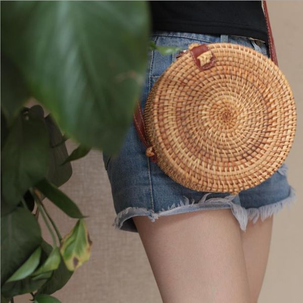 

designer crossbody bag bamboo weaving shoulder bags woman female fashion handbags messenger satchel tote crossbody bag