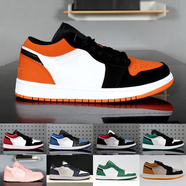 

2020 new jumpman i 1 low black purple gold royal white crimson men/women outdoor shoes 1s low rivals sports sneakers shoes 36-45
