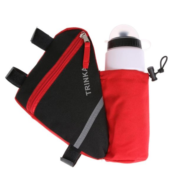 

bicycle triangle bag mountain bike kettle bag water bottle kit riding equipment