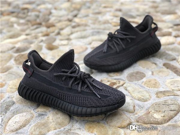 

v2 black 3m mens womens running shoes yeezreel yecheil citrin cloud white glow in the dark kanye west designer trainers sports sneaker