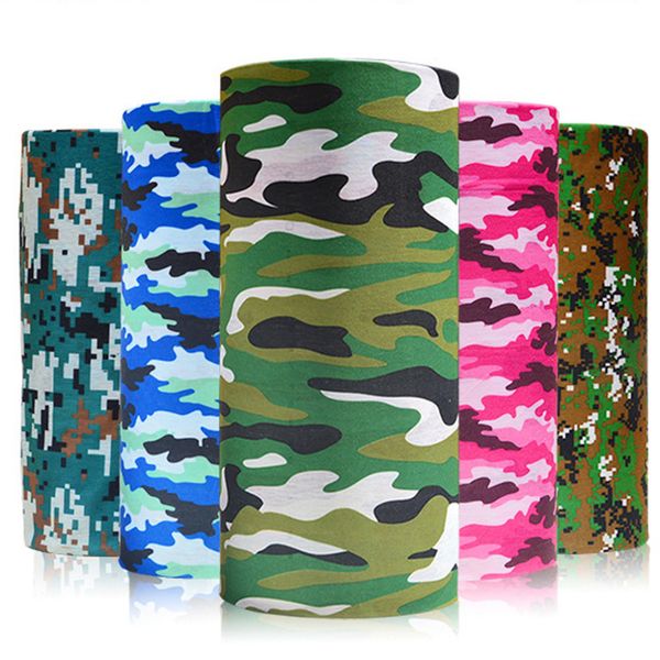 

2019 men and women cycling bicycle mask outdoor sports head shawl scarf running riding magic headscarf windproof sunscreen 30m20, Black