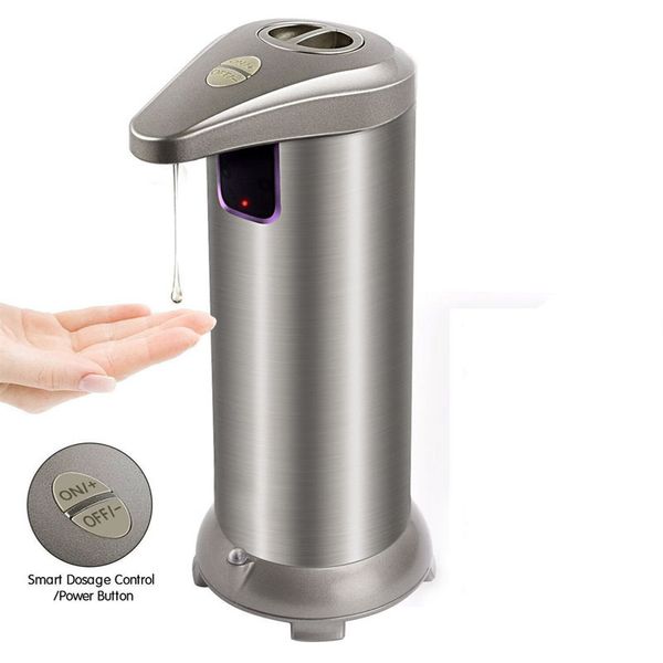 

Автоматический дозатор мыла ручной бесконтактный дезинфицирующий дозатор для ванной комнаты Smart Sensor жидкое мыло Инфракрасный датчик