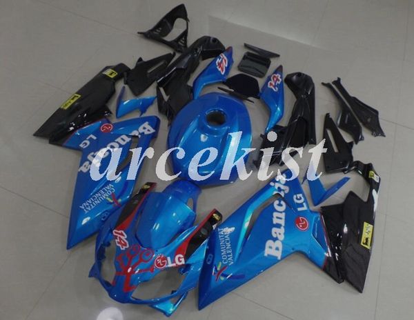 

motorcycle new abs injection mold full fairings kits fit for aprilia rs125 06 07 08 09 10 11 2006-2011 bodywork set blue