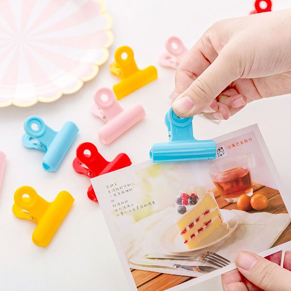 

5pcs/lot household food snack storage seal sealing bag clips sealer clamp food bag clips kitchen tool home food close clip