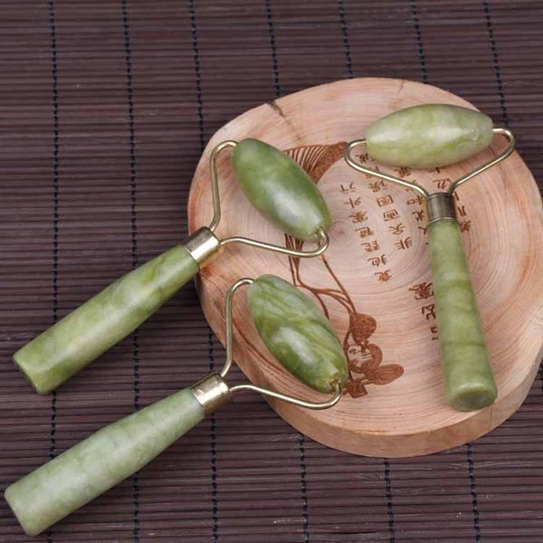 

dropshipping natural facial beauty massage tool jade roller face shaper massager relaxation tools face massager jade roller