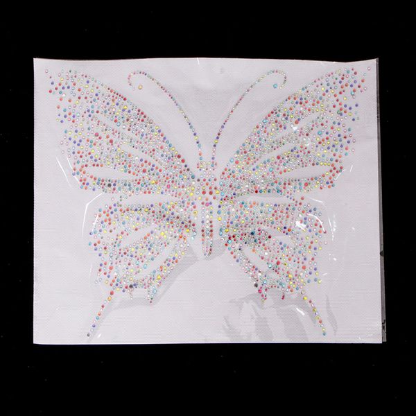 

glitter rhinestone iron on transfer fix t-shirt motif diy clothing crafts, Black
