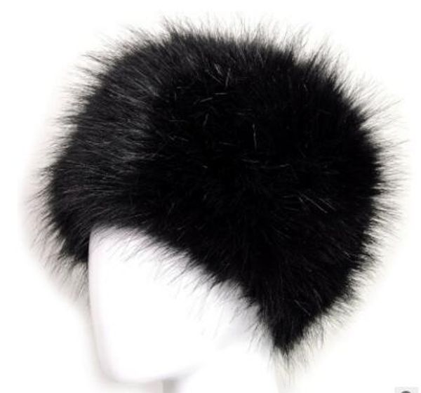 Moda-Qualidade Novas senhoras Faux Fox Fur Russian Cossack Styl Inverno Chapéus Quentes Frete Grátis
