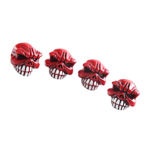 

4 pieces tire wheel rim stem air valve caps covers for car truck bike