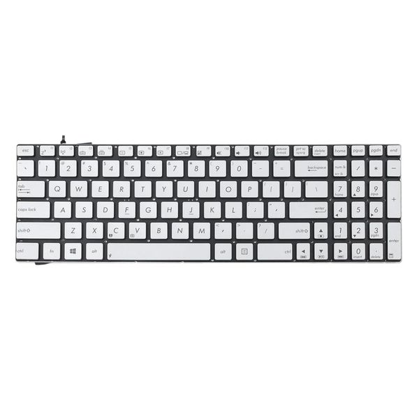 

brand new клавиатура для ноутбука с подсветкой для asus n550jx n750jk n750jv (серебро