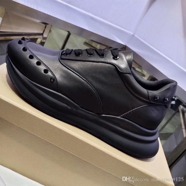 

2020- годов hot new designer red bottom runner Ѭойной кѬоовки маѬоне папа обђв белй нађѬал, Black