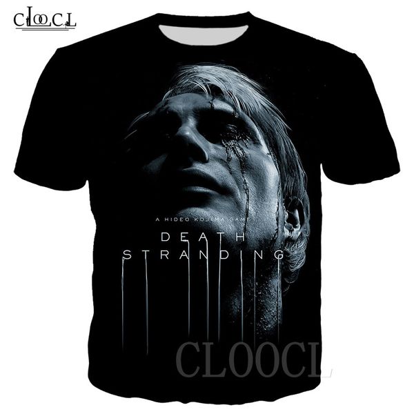 

Popular Game Death Stranding Skull T-shirt 3D Print O-Neck Short Sleeve Women Men T Shirt Plus Size Casual T-shirt Game Tees Tops