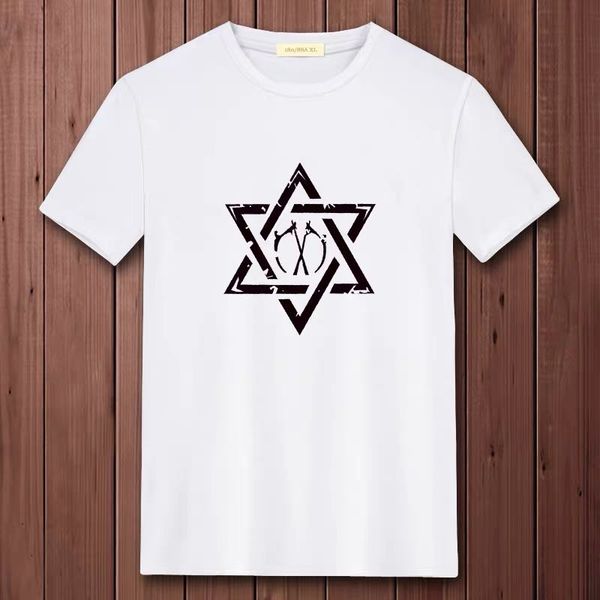 

summer men's slim t-shirt modal cotton o-neck short sleeve slim t-shirt, White;black