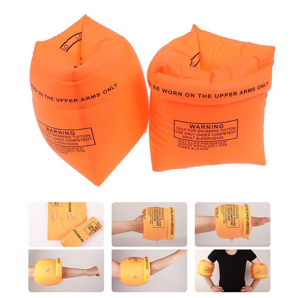 

2pcs protable pvc new swimming arm band ring floating inflatable sleeves for child