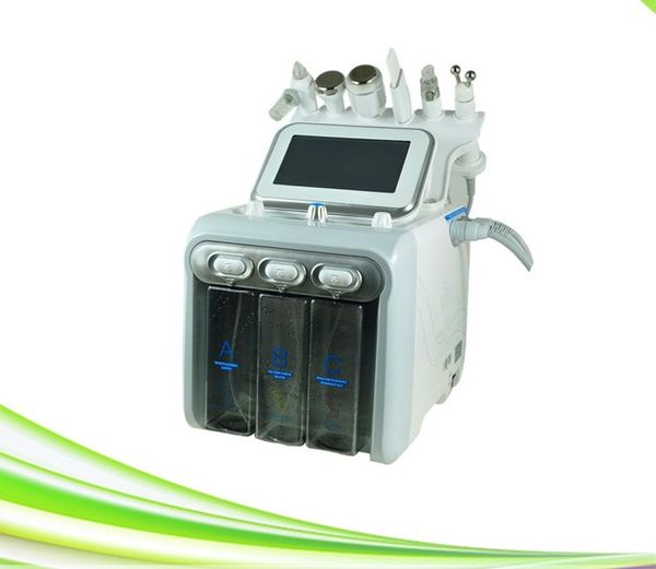 

spa salon use 6 in 1 oxygen facial oxygen machine skin rejuvenation oxygen jet peel machine device price, Black;white