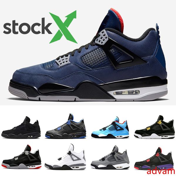 

stock x 2019 bred 4s iv 4 mens basketball shoes what the royalty trainers black cat 4 men women sports sneakers us 7-13