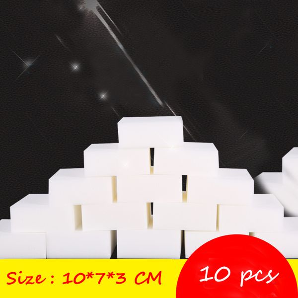 

10шт 10 * 6 * 2cm волшебная губка eraser кухни duster салфетки clean аксессуар / microfiber dish очистка меламин губка nano оптовая