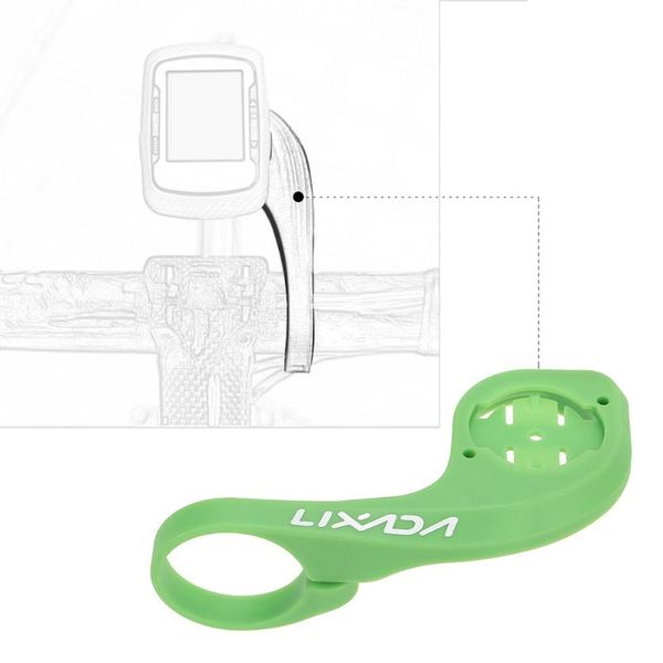 

lixada 31.8mm bicycle computer handlebar mount for garmin edge 200 500 800 bike quickview mount cycle computer holder support