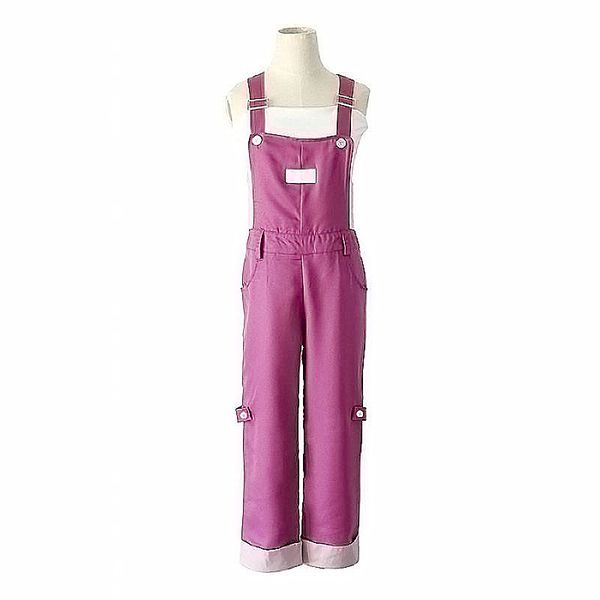 

brdwn carole & tuesday tuesday cosplay costume (tube bib pants, Black
