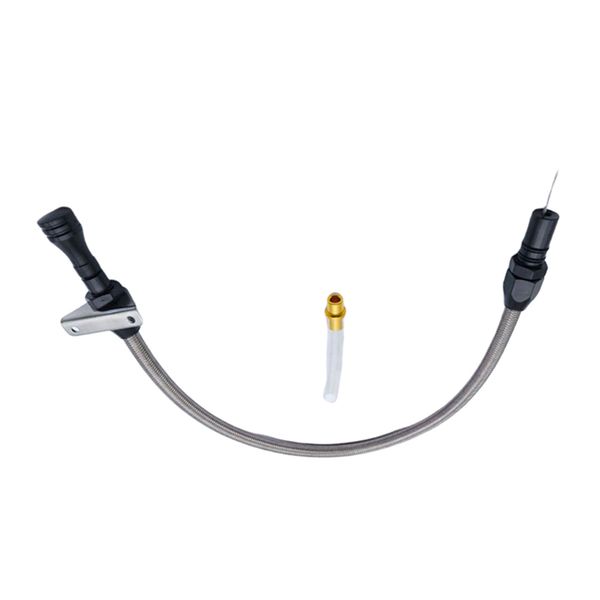 

flexible stainless steel transmission dipstick for chevy turbo sbc bbc