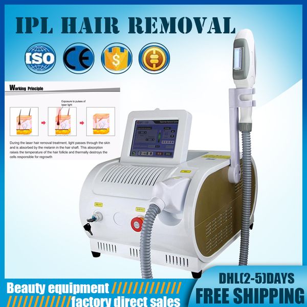 

new arrival e light laser ipl rf shr fast hair removal machine elight skin care rejuvenation vascular removal beauty equipment ing