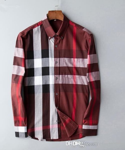 

2019 new men's shirt long sleeve shirt fashion men's fashion british gentleman korean slim print totem big flower 3, White;black