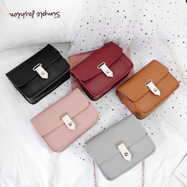 

women's fashion simple shoulder messenger bag wild casual new elegant shoulder bag women small square bags