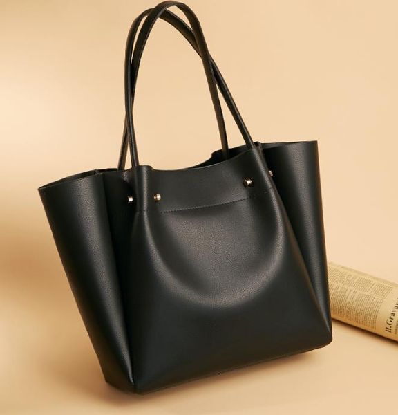 

women's bag european and american tide large-capacity designer bag fine grain temperament handbag shoulder bag