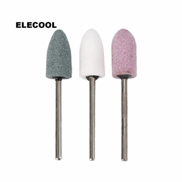

1pc shank 2.34mm circular cone grinding head native silicon carbide carborundum polishing grinding head wheel tool