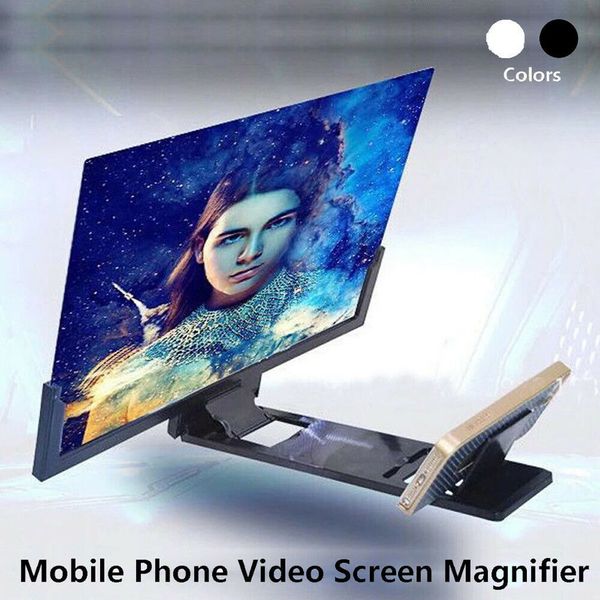 

3D экран мобильного телефона Magnifier усилитель HD видео для Smartphone Stand Увеличить
