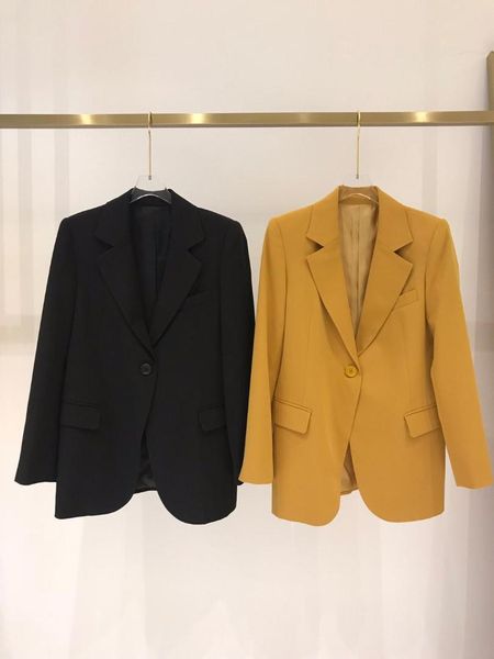 

women acetate blazer coat 2 color ddxgz2, White;black