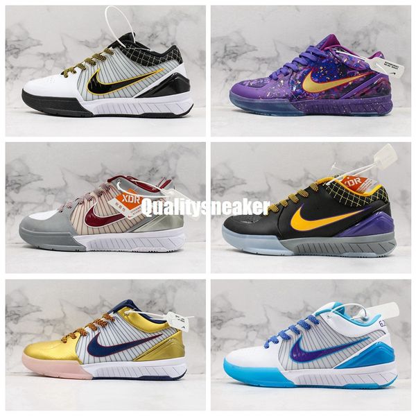 

Непобедимый Zoom Кобе 4 Protro Carpe Diem ZK4 Мужская баскетбольная обувь