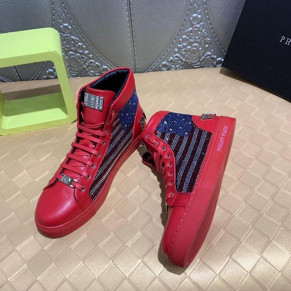 

qaulitys men street shoe casual sports autumn spring leisure walking sneaker wan2, Black;red