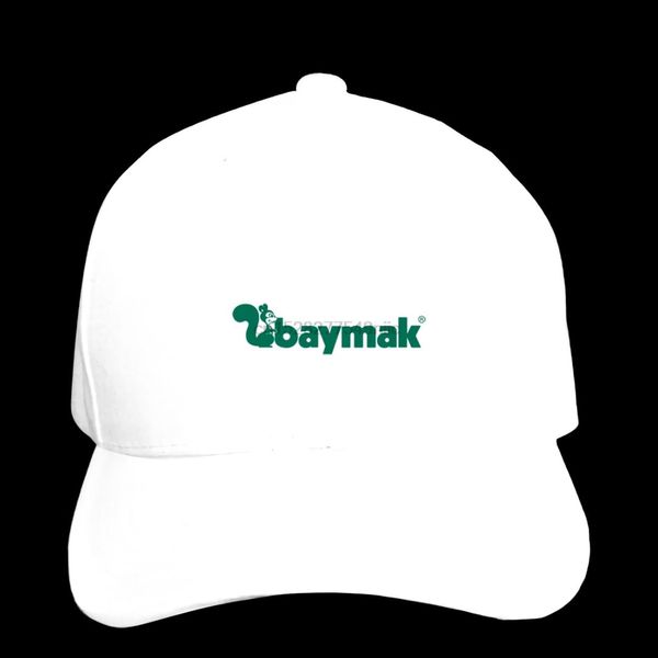 

men baseball cap baymak logo snapback cap women hat peaked, Black;white