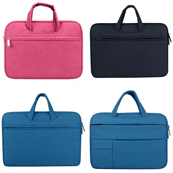 

waterproof lapbags 13.3 14 15.6 inch notebook bag sleeve for macbook air pro 13 15 shoulder handbag women briefcase #747