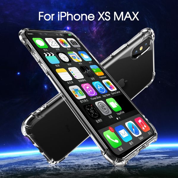 

for 2019 new iphone 6 6s 8 11 xr max x xs plus crystal clear case transparent soft tpu cases for samsung galaxy note 10 pro s9 s10 s10e plus