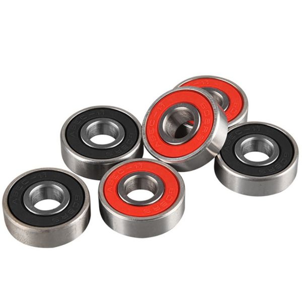 

10 pcs stainless steel scooter bearing skate board bearings high speed skateboard scooter inline bearing skate board accessories