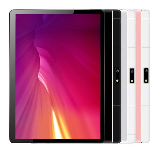 

high quaitly tablet pc 10.1 inch android 9.0 tablets octa core google play 3g 4g lte phone call gps wifi bluetooth tempered glass 10 inch