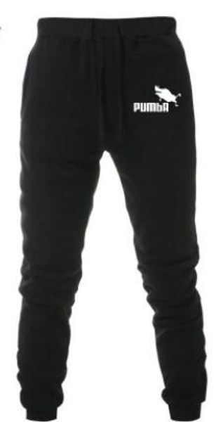 

мужские гпм letters printed joggers весна осень спорт длинные брюки карандаш pantalones, Black